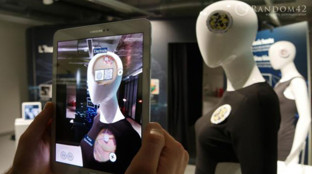 Augmented reality mannequin designed by Random42