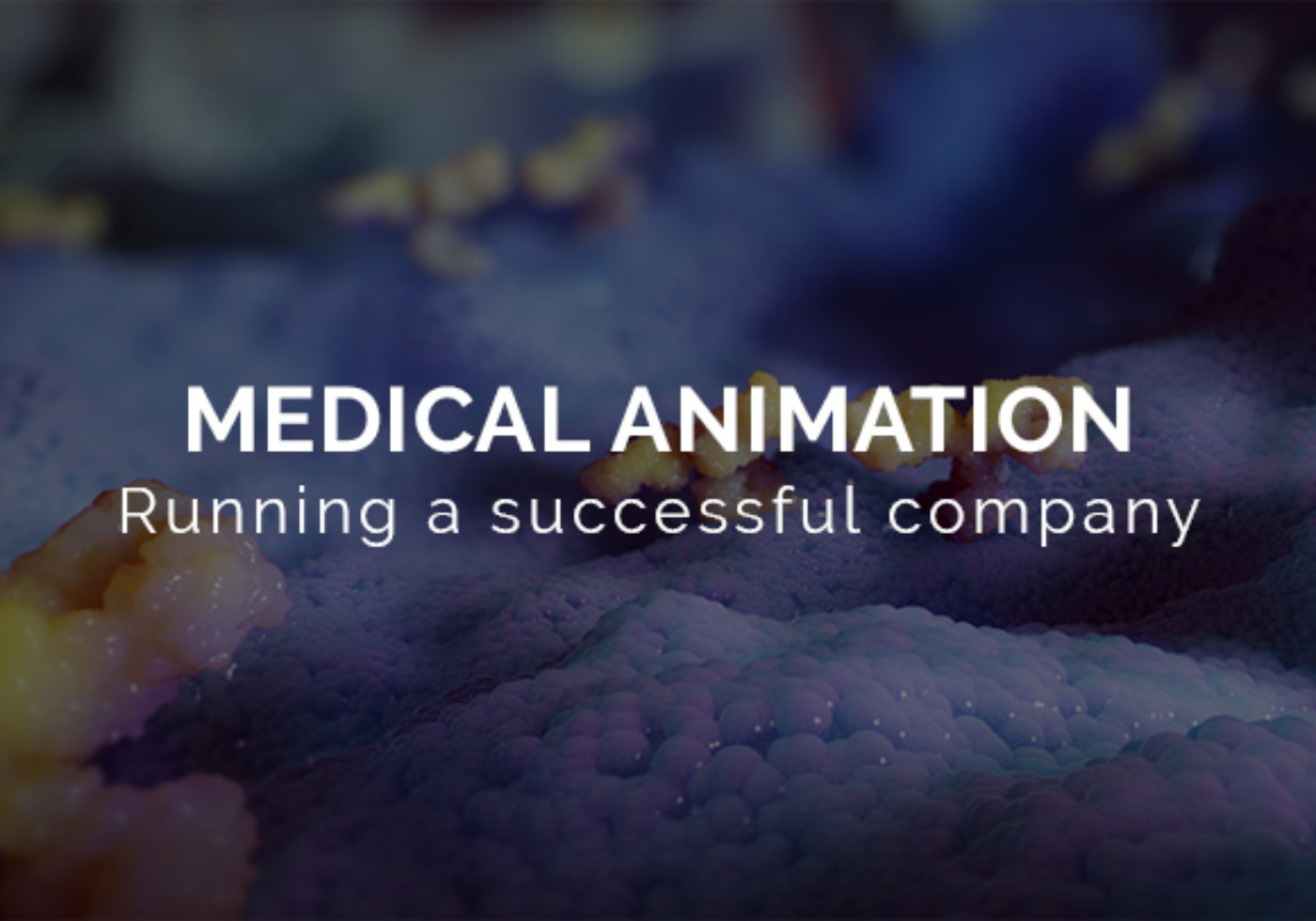 Running a successful Animation Company Logo