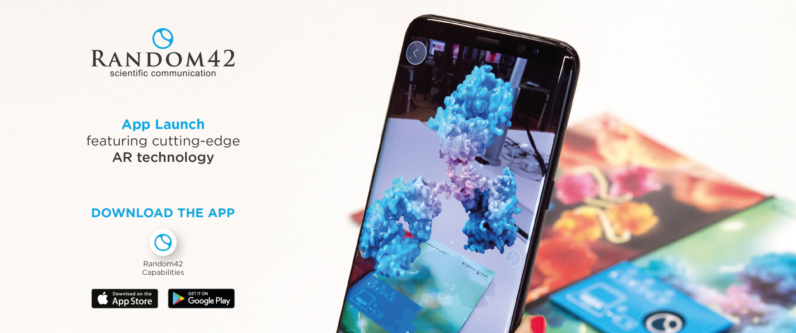 Random42 mobile app launch