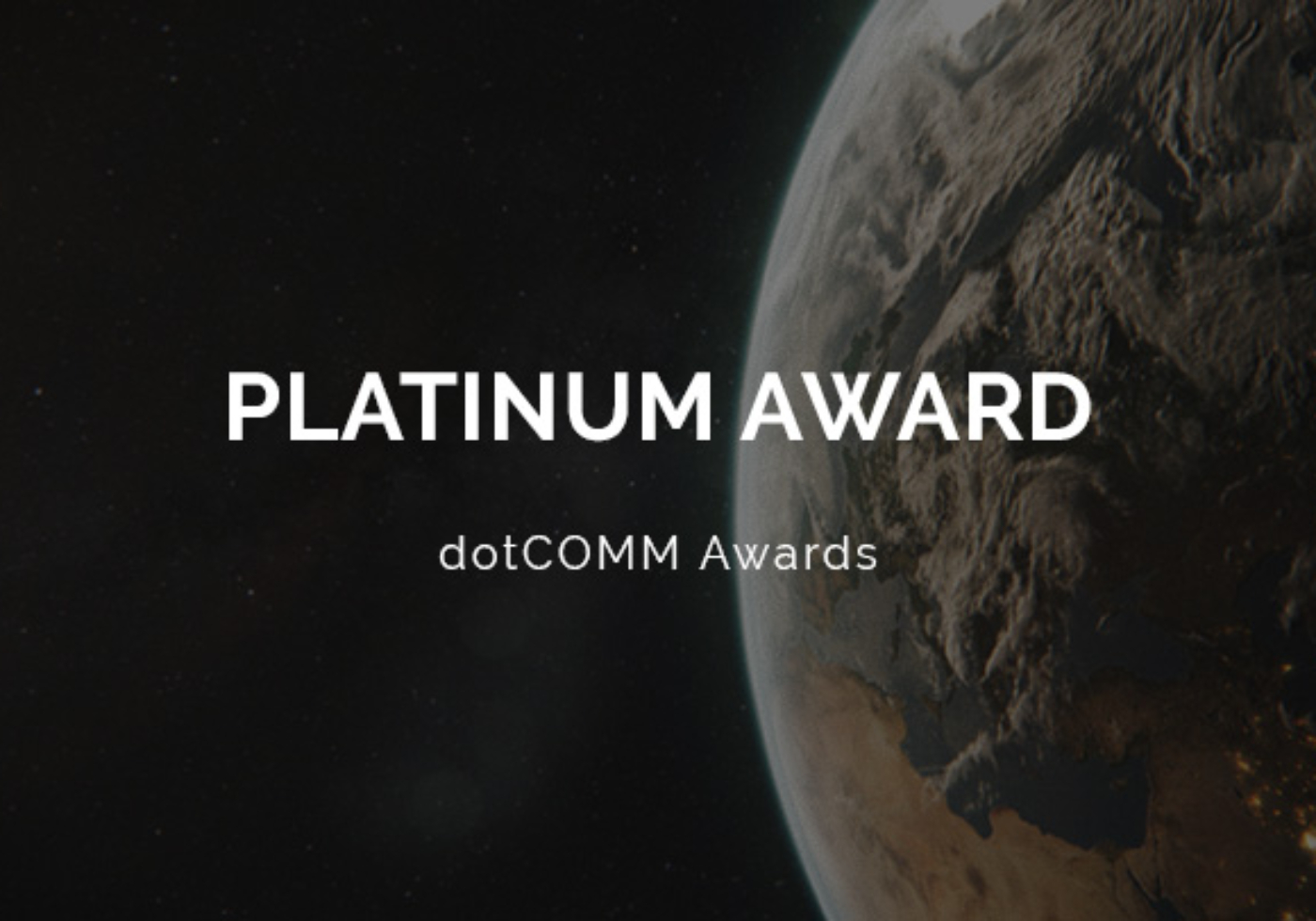 dotCOMM Awards Logo