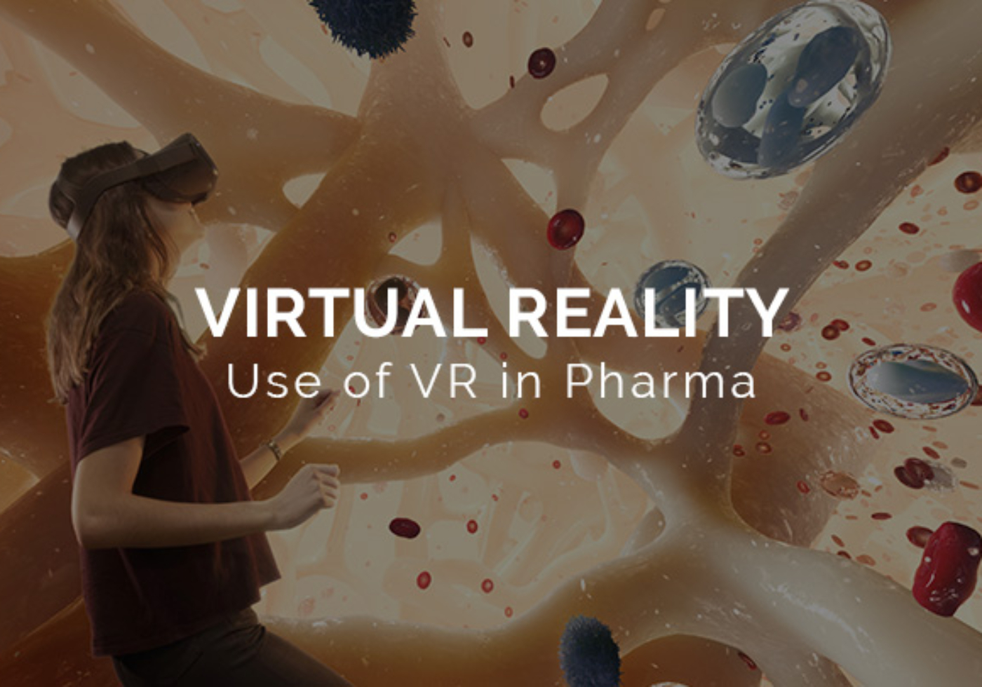 Use of VR in Pharma Logo