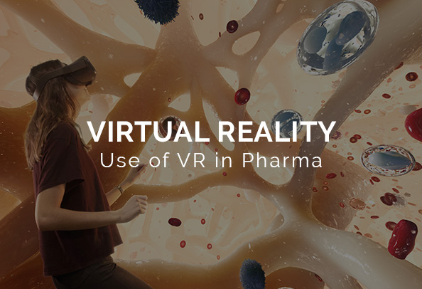 Use of VR in Pharma Logo