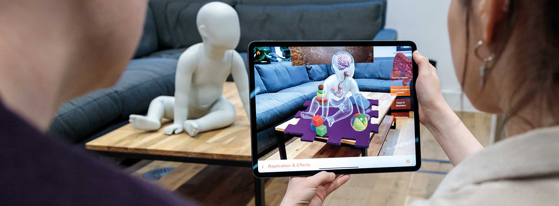 Augmented reality environment designed by Random42