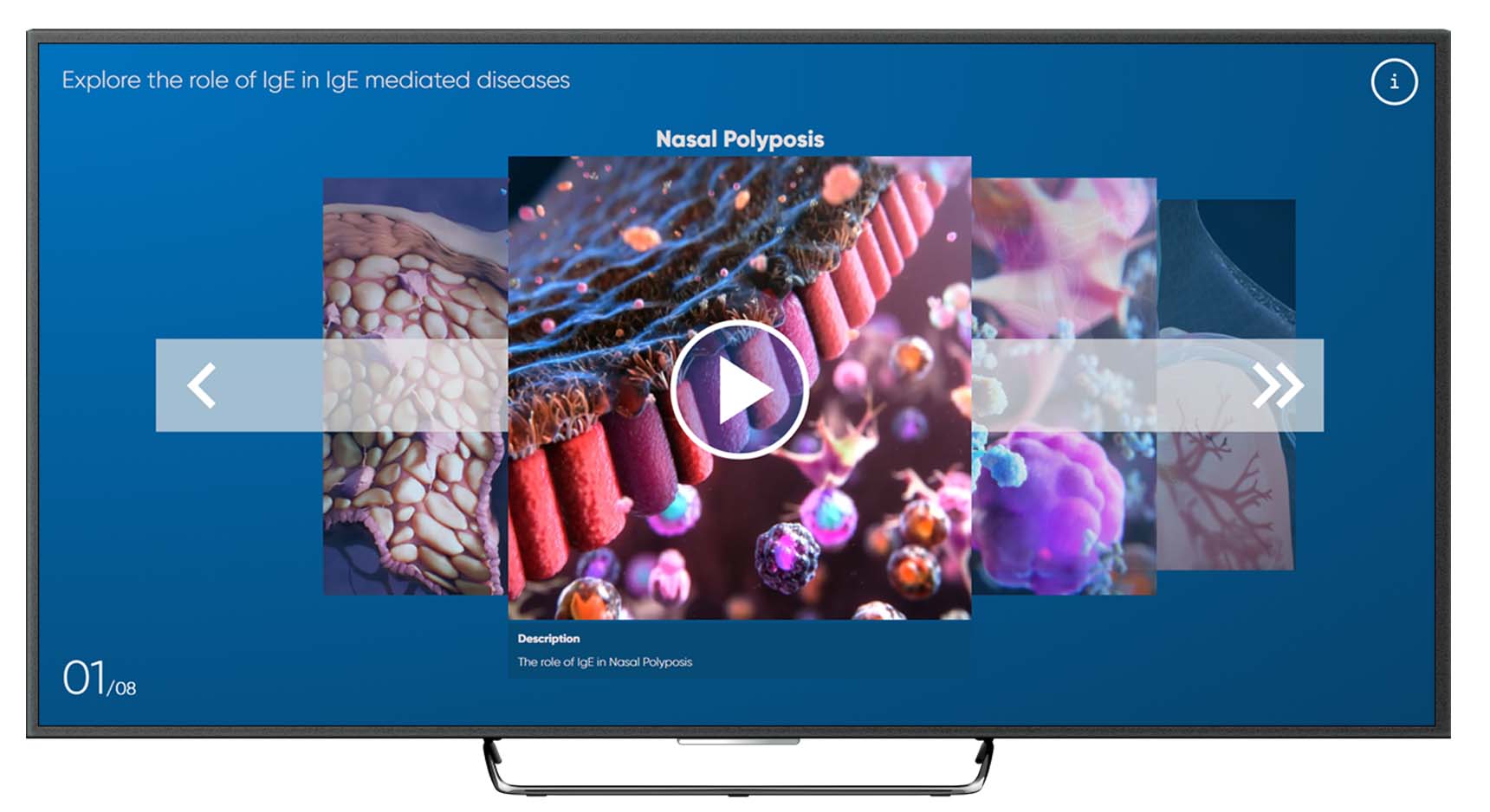Immunology-Menu-System-Interactive-Experience Immunology Menu System Interactive Experience