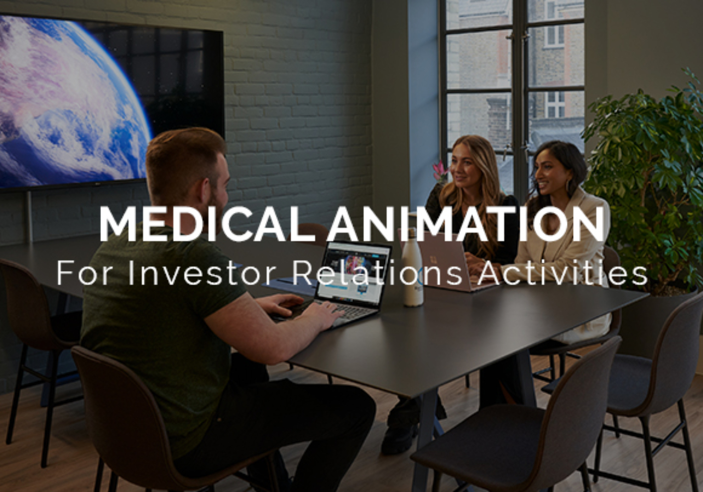 Medical Animation for Investor Relations Activities Logo