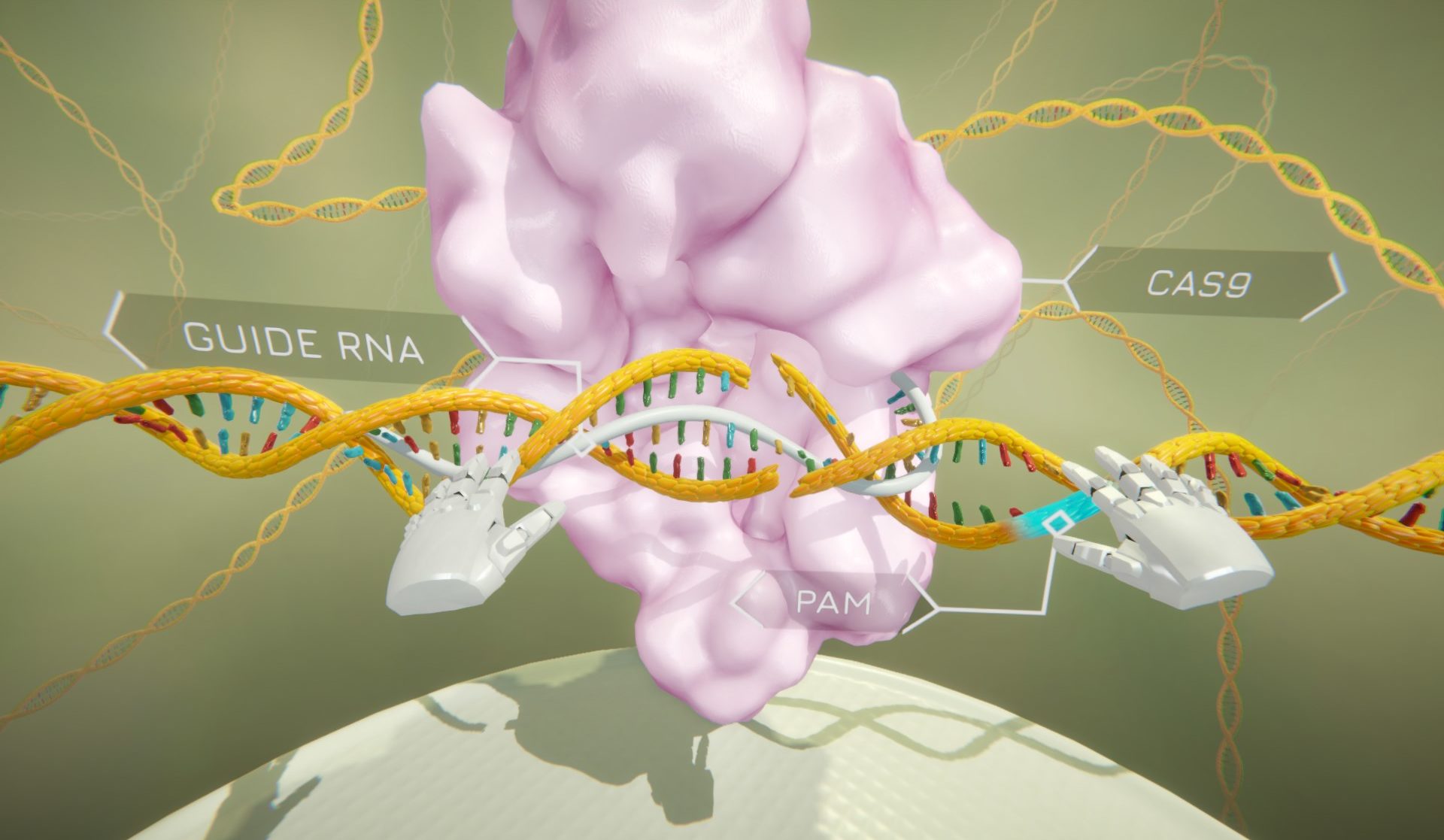Gene-Editing-Virtual-Reality-Experience Gene Editing Virtual Reality Experience