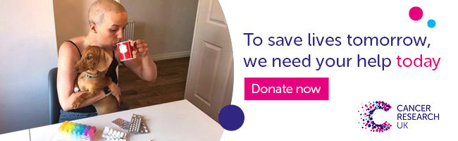 Random42 CRUK Charity Partnership banner