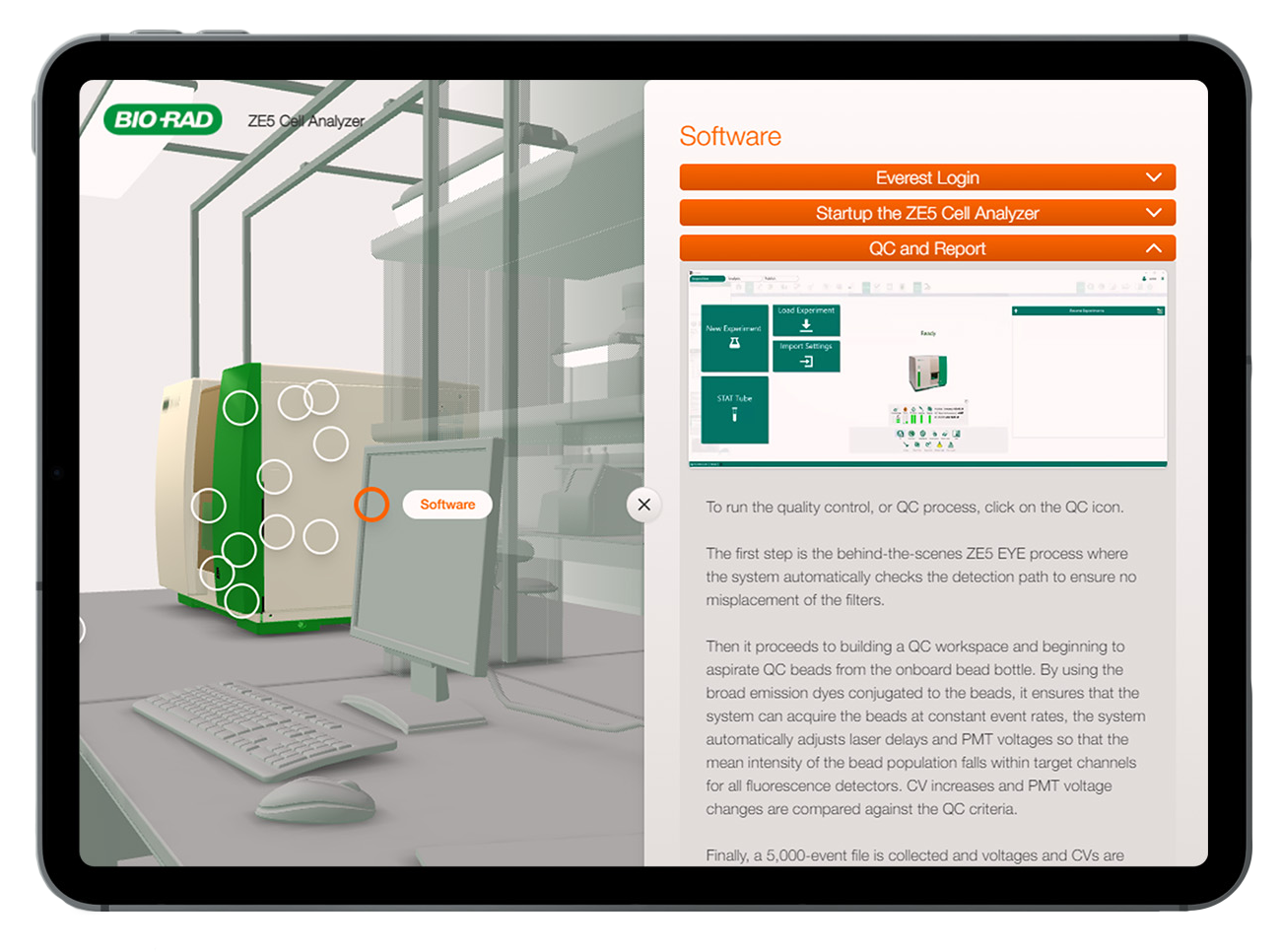 Medical Device Interactive Experience