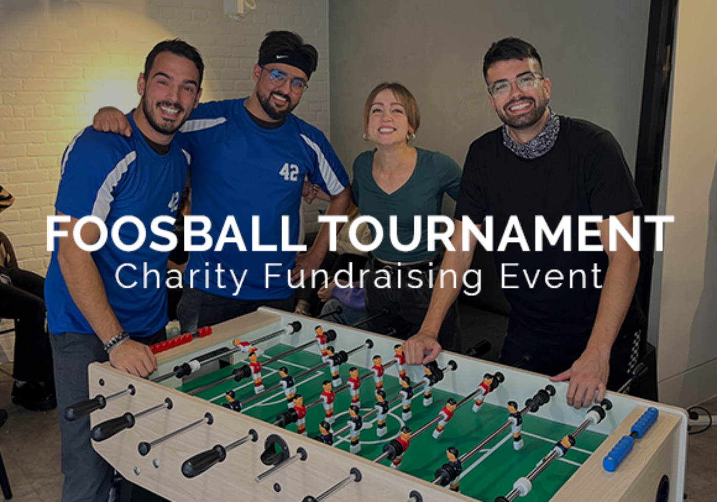 Charity Fundraising CRUK Foosball Tournament