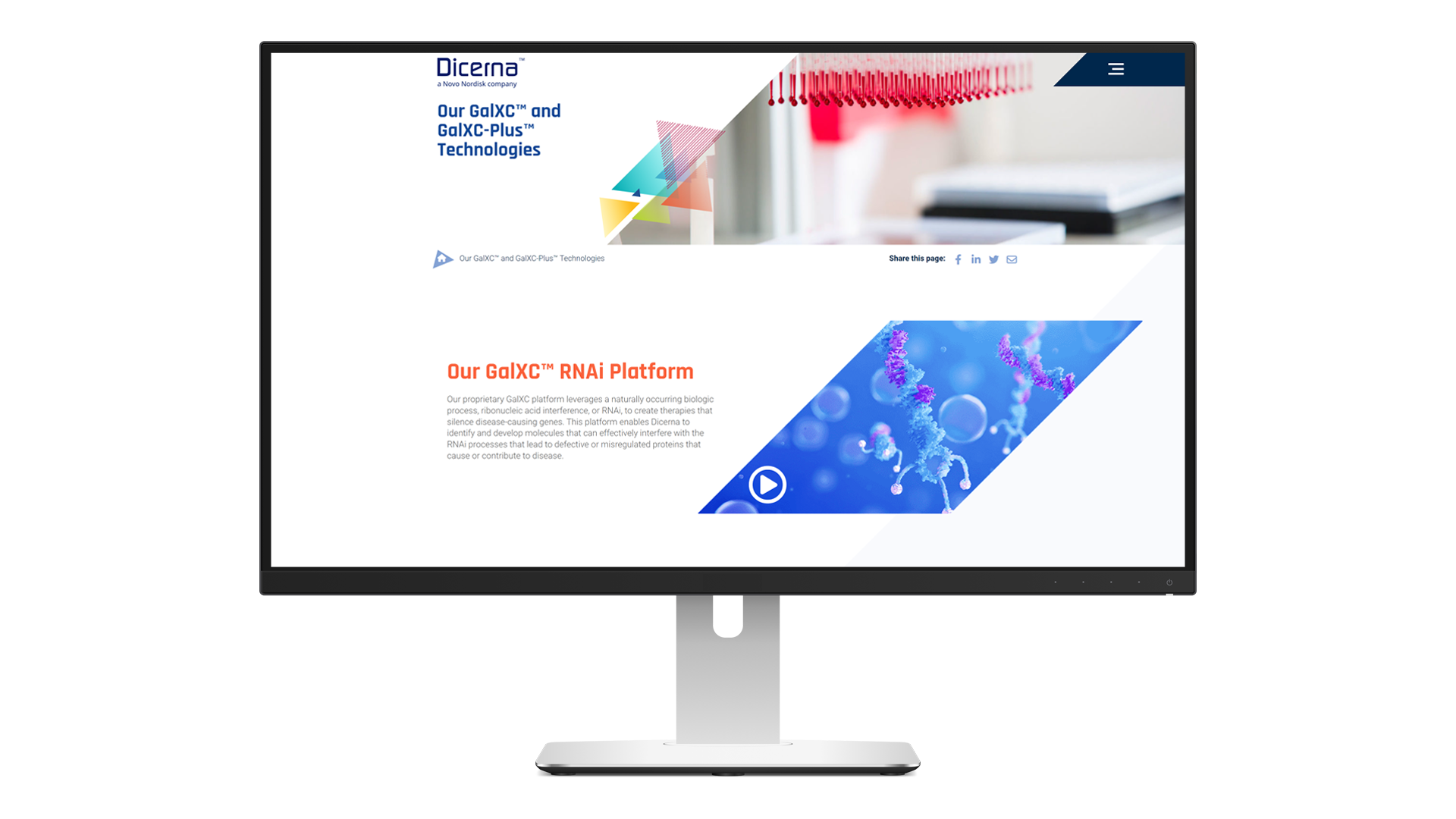 rnai technology scientific animation