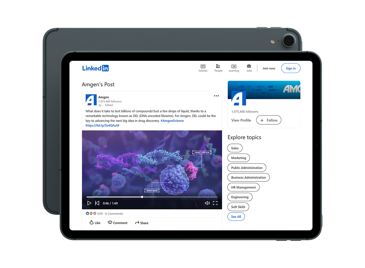 drug discovery platform medical animation