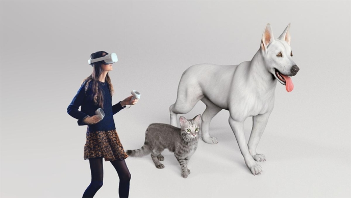 Pet nutrition virtual reality