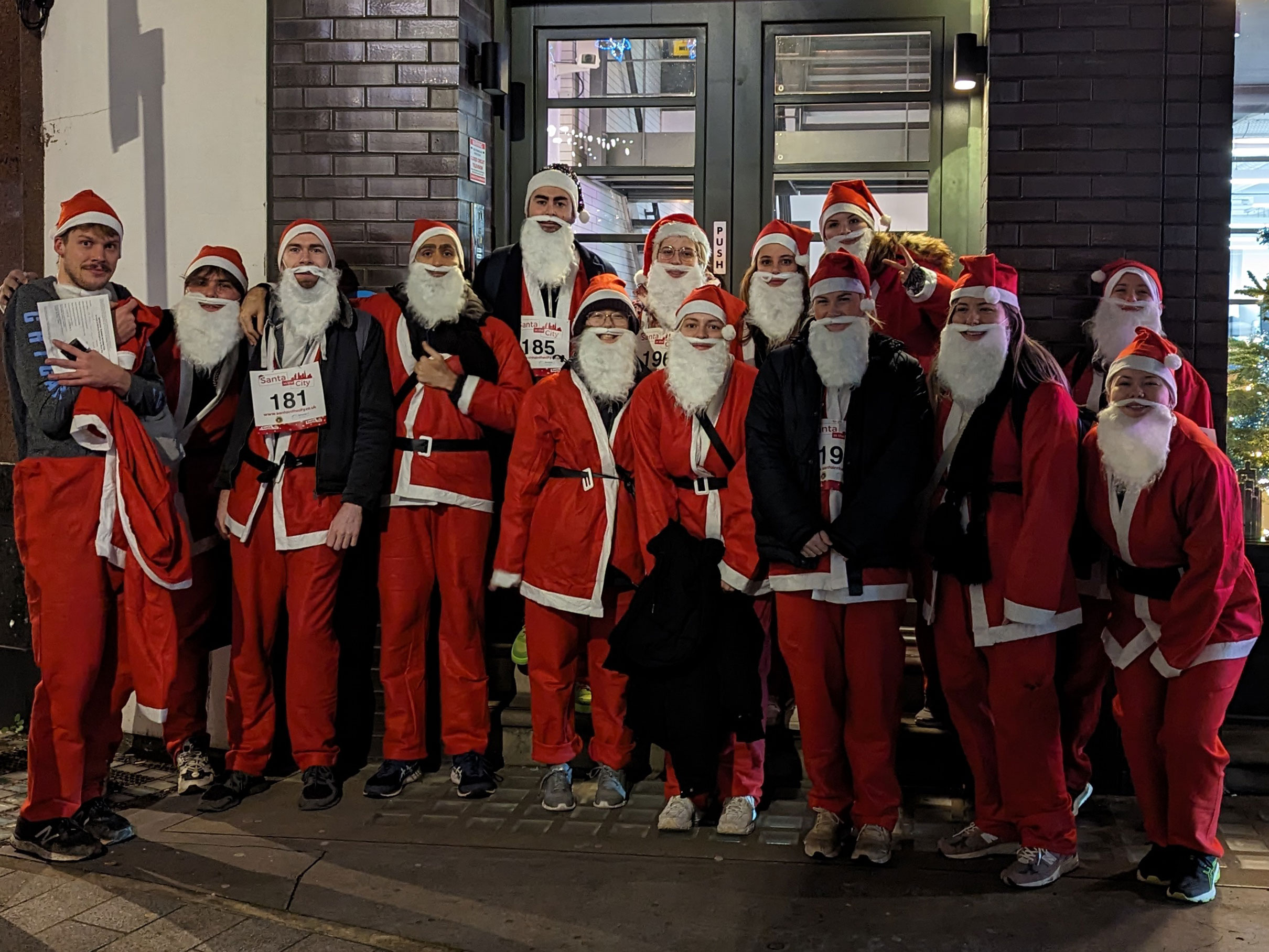 random42 santa in the city cruk 2023