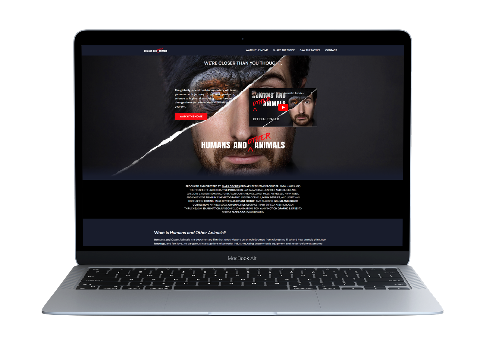 humans and animals movie