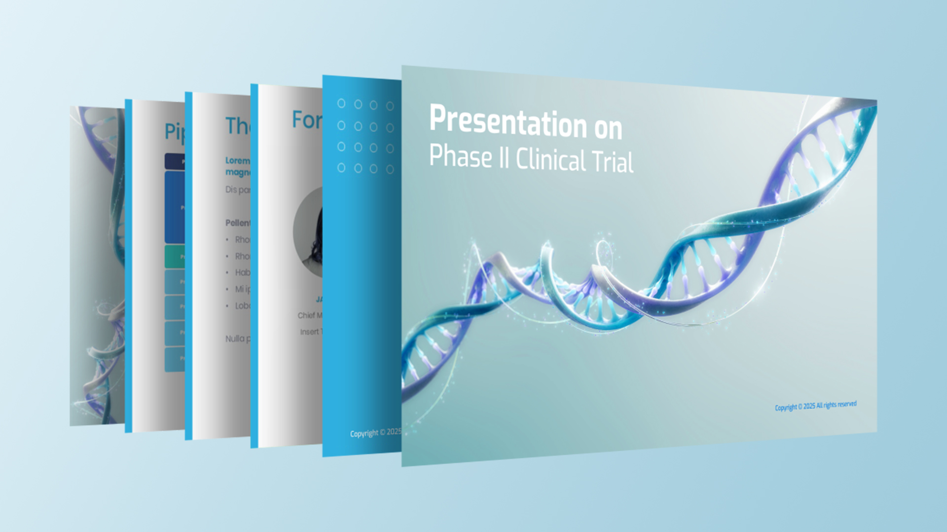 scientific slide decks