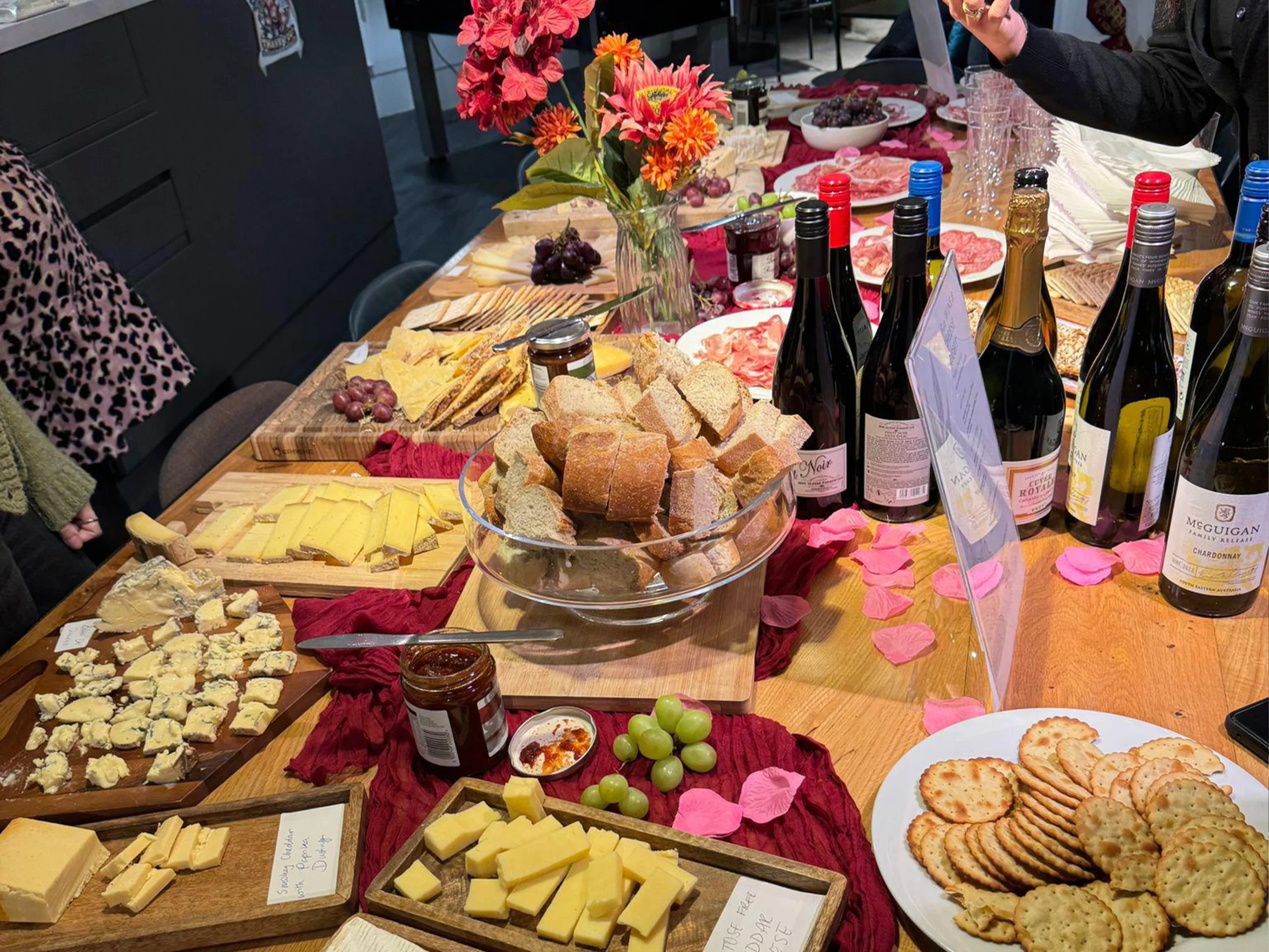 Cheese and wine night