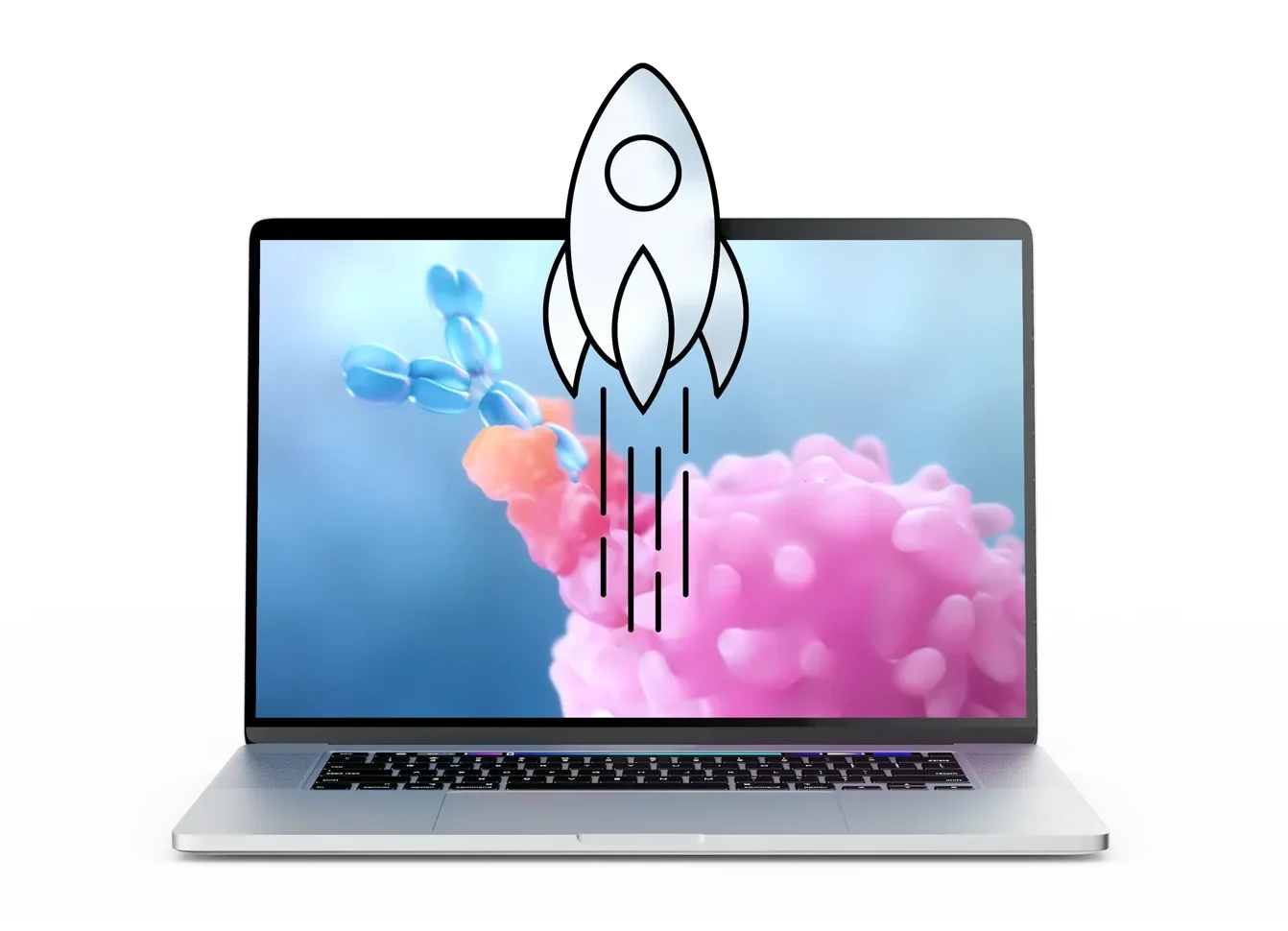 biotech product launch animation