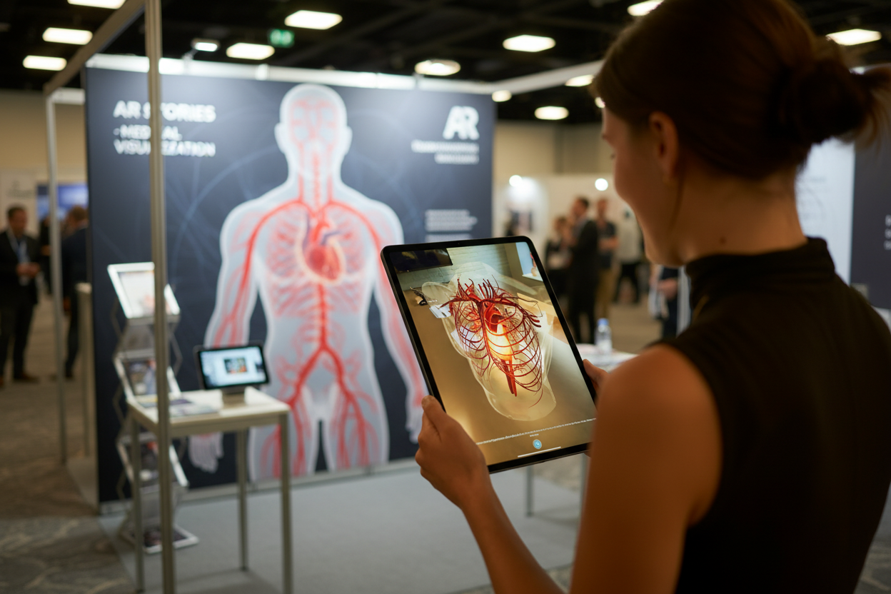 augmented reality for biotech conferences